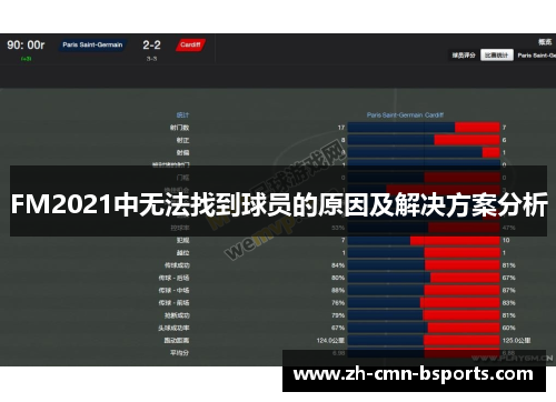 FM2021中无法找到球员的原因及解决方案分析 FM2021中无法找到球员的原因及解决方案分析